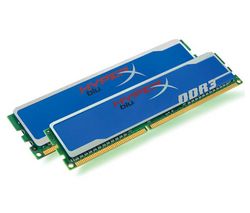 KINGSTON PC pameť HyperX blu 2 x 1 GB DDR3-1333 PC3-10600 CL9 (KHX1333C9D3B1K2/2G)