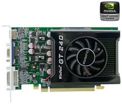 LEADTEK GeForce GT 240 - 1 GB GDDR3 - PCI-Express 2.0 (LR2719) + Podložka pod myš CT široká 4mm černá