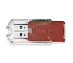 LEXAR Klíč USB JumpDrive FireFly - 16 GB - červený