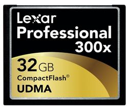 LEXAR Pameťová karta CompactFlash 32 GB 300x Professional