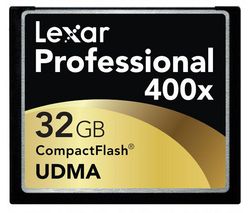 LEXAR Pameťová karta CompactFlash UDMA 400x Professional 32 GB