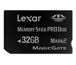 LEXAR Pameťová karta Memory Stick PRO Duo - Premium 32 GB