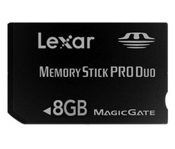 LEXAR Pameťová karta Memory Stick PRO Duo - Premium 8 GB