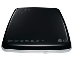 LG Externí DVD vypalovačka slim GP08LU11 + Čistící disk pro prehrávač CD/DVD