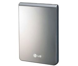 LG Externí prenosný pevný disk XD3 500 GB stríbrný + Pouzdro SKU-PHDC-1 + Hub USB 4 porty UH-10