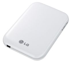 LG Prenosný externí pevný disk XD5 500 GB bílý + Kabel USB 2.0 A samec/ samice - 5 m (MC922AMF-5M)
