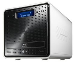 LG Síťová skrín NAS N2B1DB2 s vypalovačkou DVD - 1 TB