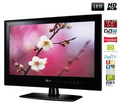 LG Televizor LED 26LE3300 + Stolek TV Nelio - červený
