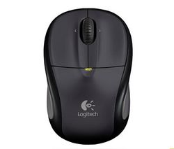 LOGITECH Myš Wireless Mouse M305 - tmave stríbrná + Hub 4 porty USB 2.0 + Distributor 100 mokrých ubrousku