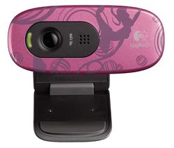 LOGITECH Webová kamera HD C270 Ružová