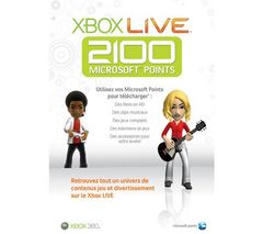 MICROSOFT Karta Xbox Live - 2100 bodu