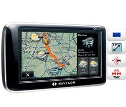 NAVIGON GPS 6350 Live Evropa + Karta Info Radary - 1 jeden rok aktualizace