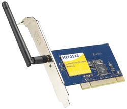 NETGEAR PCI karta WiFi 54 Mb WG311