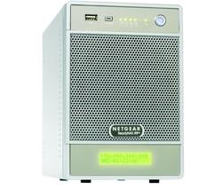 NETGEAR Ukládací server ReadyNAS RND4000-100EUS + Prístupový bod WiFi 54 Mb AirPlus DWL-G700AP - Compact
