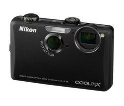 NIKON Coolpix S1100pj - černý