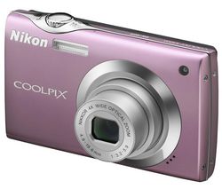 NIKON Coolpix  S4000 ružový + Pouzdro Ultra Compact 9,5 x 2,7 x 6,5 cm + Pameťová karta SDHC 4 GB