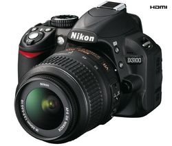 NIKON D3100 + objektiv AF-S DX 18-55 VR + Batoh Expert Shot Digital - černý/oranžový + Pameťová karta SDHC 16 GB