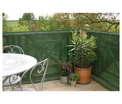 NORTENE Plátno na balkón & do zahrady 80 % - 1,2m x 10m - zelené