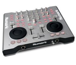 NUMARK Mixážní pult DNU OMNICONTROL + Sluchátka HD 515 - Chromovaná