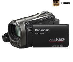 PANASONIC Videokamera HDC-SD60 - černá + Pameťová karta SDHC 8 GB