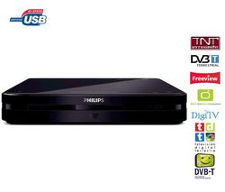 PHILIPS DVD prehrávač DivX/USB/TNT DTP2340 + Čistící disk pro prehrávač CD/DVD