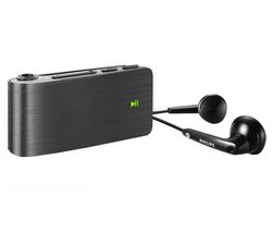 PHILIPS MP3 prehrávač Go Gear SA018102K 2 GB - černý + Stereo sluchátka s digitálním zvukem (CS01)