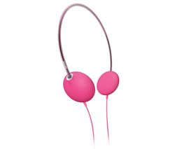 PHILIPS Sluchátka SHL1601/10 - Ružová + Stereo sluchátka s digitálním zvukem (CS01)