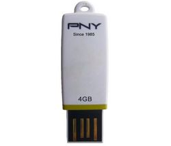 PNY Klíč USB Micro Star Attaché 4 GB + Kabel HDMI samec / HMDI samec - 2 m (MC380-2M) + Memup Multimediální Mediagate VX