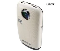 SAMSUNG Kapesní videokamera HMX-E10W bílá