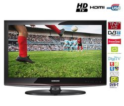 SAMSUNG LCD televizor LE32C450 + Dálkové ovládání Harmony 650 Remote Control + Kabel HDMI - Pozlacený 24 karátu - 1,5 m - SWV3432S/10 + Prehrávač Blu-Ray BDP3100/12