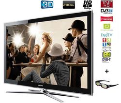 SAMSUNG LCD televizor LE46C750 + Brýle 3D SSG-2200KR - Ružové