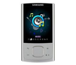 SAMSUNG MP3 prehrávač R'play YP-R0JCS 8 GB stríbrný