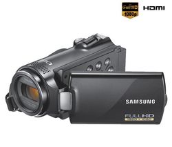 SAMSUNG Videokamera HD HMX-H200 + Nylonové pouzdro DFV60 + Pameťová karta SDHC 8 GB