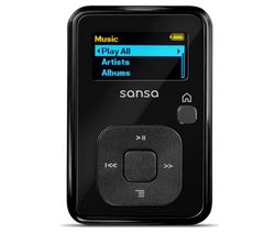 SANDISK MP3 prehrávač Rádio FM Sansa Clip+ 2 GB - černý