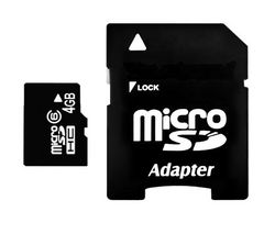 SANDISK Pameťová karta Micro SD 4 Gb + adaptér SD