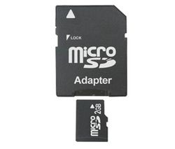 SANDISK Pameťová karta MicroSD 2 Gb + adaptér SD
