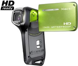 SANYO HD Videokamera Xacti CA9 zelená + Pameťová karta SDHC 16 GB + Čtecka karet 1000 v 1 USB 2.0