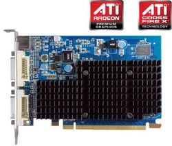 SAPPHIRE TECHNOLOGY Radeon HD 4350 - 1 GB DDR2 - PCI-Express 2.0 (11142-09-20R) + Adaptér DVI samec / VGA samice CG-211E