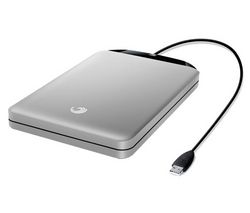 SEAGATE Prenosný externí pevný disk FreeAgent GoFlex USB 2.0 - 500 GB - stríbrný + Hub USB 4 porty UH-10 + Kabel USB 2.0 A samec/ samice - 5 m (MC922AMF-5M)