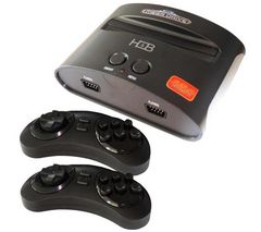 SEGA Konzole Mega Drive + bezdrátové ovladače SM-2604