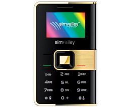 SIMVALLEY Pico Color RX-280 - zlatý + Univerzální nabíječka Premium