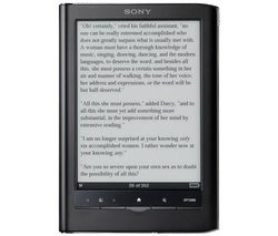SONY Elektronická kniha PRS-650 Reader Touch Edition - černá + Pameťová karta 2 GB