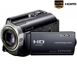 SONY HD Videokamere HDR-XR350VE + Pameťová karta SDHC 4 GB + Kabel HDMi samcí/HDMi mini samcí (2m)