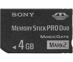 SONY Karta Memory Stick Pro Duo 4 Gb MSMT4GN