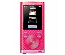 SONY Multimediální prehrávač NWZ-E453 4 GB - ružový