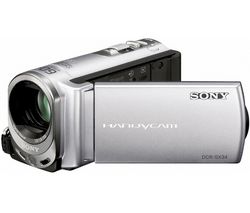 SONY Videokamera DCR-SX34 stríbrná + Brašna