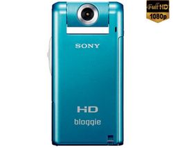 SONY Videokamera HD Bloggie MHS-PM5K modrá + Pameťová karta SDHC 4 GB