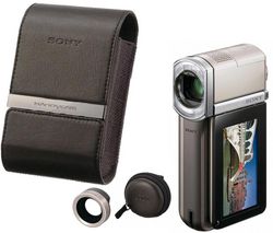SONY Videokamera HDR-TG7 + Pouzdro LCS-TGB + Optický doplnek široký úhel VCL-HGE07TB