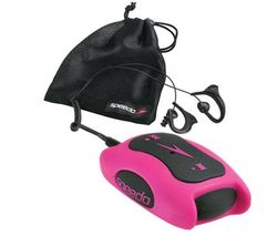 SPEEDO Prehrávač MP3 Speedo Aquabeat 1 GB ružový + Nabíječka USB - bílá