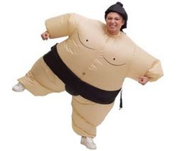 T-UP Nafukovací kostým sumo